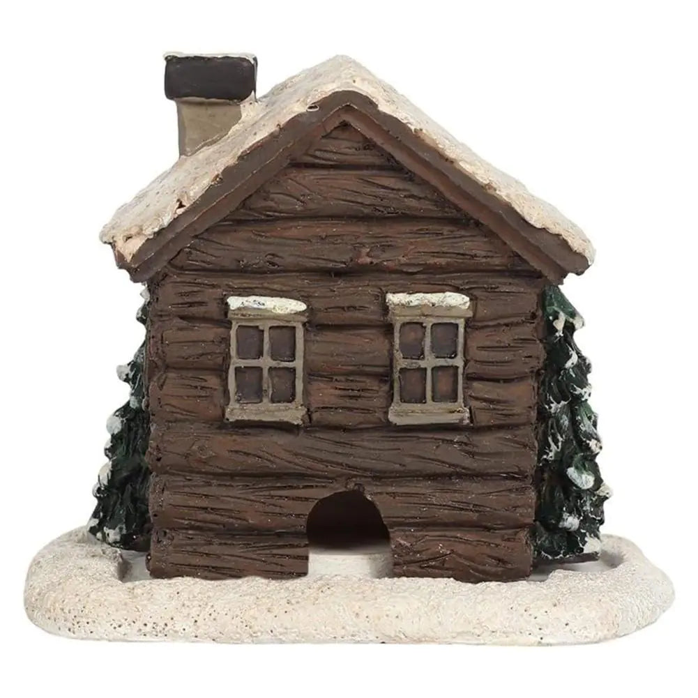 Log Cabin Incense Burner